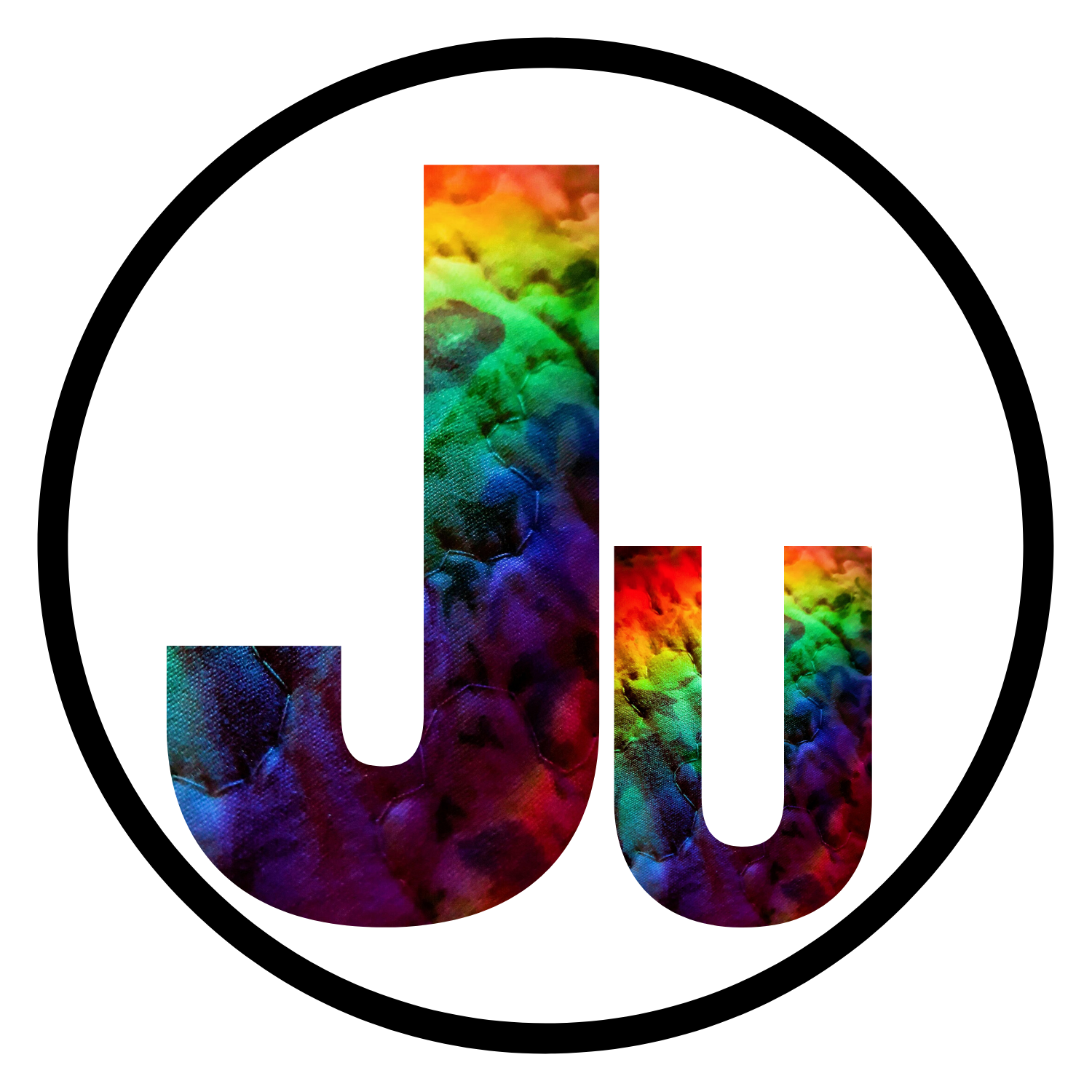 Ju (rainbow initial icon)